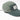 Olive 3-fold go cap side view with RTB fabric label and stitched brim edge