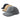 Folding baseball caps in shadow grey, black, and coyote tan (set of 3)