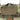 Multicam small chest pack top panel with hook-and-loop patch and green straps