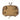 Small tactical chest pack backing, tan fabric with MOLLE corner straps