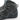 Mid tactical boots, dark gray, side view with lace hooks and padded ankle collar
