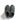 Gray mid tactical boots shown from toe side with lace-up closure and padded interior