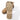 Mid tactical boots, tan, outsole view with deep lug tread and heel grip