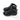 Black mid tactical boots side view with rugged overlays and chunky rubber sole