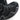 Black mid tactical boots with textured toe panel and lace-up closure