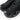 Black low tactical boots toe view with lace-up lugs and rubber bumper.