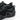 Black low tactical boots side view with cushioned collar and panel stitching.