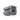 Grey low tactical boots with lace-up system and protective side panels