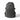 Grey 25L backpack with front organizer panel, braided top handle, and MOLLE side straps