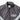 Dark grey army jacket close-up: zip front, ARMY print, RTB label
