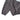 Dark grey army jacket sleeves with elastic cuffs and black zipper tape