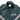 Green army jacket with stand collar, front zipper, and ARMY chest graphic