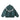 Green army jacket with white chevron stripe and full zip front