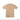 Tan tropical T-shirt back view with multicolor flag patches on sleeves
