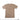 Tan tropical T-shirt front view with small chest print and sleeve flag patches