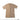 Tan tropical T-shirt side and back view with center back seam