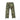 Camo combat cargo pants with multiple utility pockets and drawstring hem tabs