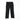 Black BDU-style cargo pants with belt loops, button closure, and multiple flap pockets.