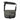 Gray-green side messenger bag with front flap pocket and adjustable shoulder strap