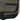 Olive messenger bag close-up showing front logo patch and flap pocket webbing