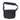 Navy side messenger bag with front flap pocket and adjustable shoulder strap