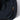 Navy sling pouch side panel with hook-and-loop pocket and fabric label