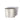 Shiny stainless steel canteen cup with smooth rim, 700 ml