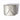 Shiny stainless steel canteen cup top view with foldable wire handle clips, 700 ml