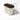 Shiny stainless steel canteen cup with wire handle and dark interior, 700 ml