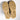 Desert tan boot outsoles with deep multi-directional traction tread lugs.