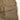 Tactical cargo pants in coyote tan: side cargo pocket with flap and small emblem.