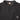 Black henley shirt collar with three-button placket and chest logo