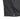 Black quick-dry T-shirt hem with small logo patch