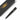 Black tactical bolt-action pen with UZI logo and top clip.