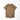 Tan quick-dry crew-neck T-shirt with short sleeves and small chest logo