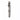 Gun metal tactical bolt action pen, keyring loop, and pointed tip.