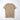 Ageron T-shirt in tan, crew neck and short sleeves with small back logo