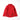 Red softshell jacket back view with hood, full zip, and side zip pockets.