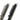 Tactical aluminum defender pens, gunmetal and black with knurled grip and pocket clip
