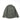 Softshell jacket in dark green-gray, back view with hood and zip hand pockets