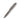 Tactical aluminum defender pen, gunmetal finish with knurled grip and pocket clip