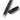 Black UZI tactical defender pen with pointed tip and textured end cap