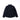 Navy escape jacket back view with stand collar and utility pocket details