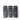 RE-FLEX 3D rifle sling packaging boxes, black with gray branding