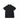 Black tactical quick-dry polo shirt with short sleeves and button placket