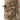 Camouflage cargo skirt with front zipper and utility pocket