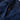 Dark blue denim skirt with front zipper and visible seam stitching