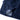 Dark blue denim skirt hem with triangular inner panel