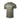 Olive-green crew-neck cotton T-shirt with Polish Multitool front graphic