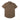 Tan short-sleeve ripple shirt with button front and chest pocket